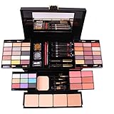 FantasyDay 54 Farben Multifunktions Exquisite Kosmetik Geschenkset Makeup Schmink Kit für Gesicht, Augen und Lippen - Paletten Schminkkoffer mit Lidschatten Palette, Lippenstift, Rouge, Mascara