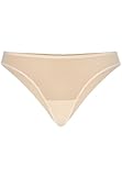 Teyli Unterwäsche Frauen Pantys Damen mit Nahtloser Abschluss - Slips Damen-Unterhosen Damen Unterwäsche - Frauen Unterwäsche Pantys Damen Slips aus Transparentem Netz Beige S