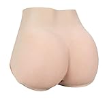 FSYH Realistische GefäLschte Vagina-HöSchen Aus Silikon Control Shorts Gesäß HüFten Body Shaper Enhancer füR Transgender Drag Queen Shemale Crossdresser,Weiß,Vagina Tube