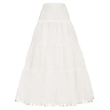 GRACE KARIN Underskirt Women Rockabilly Petticoat Reifrock für brautkleid Unterrock XL CL421-3
