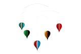 Flensted Mobiles Balloon 5 Multicoloured 53x62cm