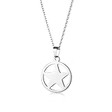 SKJUBLPG Halskette Ketten Schmuck Herren Frauen Anhänger Necklace Hohle Geometrische Halskette