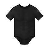 SLIMBELLE ABDL Body Männer Kurzarm Strampler Pyjama Bodysuit Herren Bodysuit Kurzarm T-Shirt One Piece Strampler