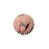 Cybche Gothic Flugdrachenring Drachenflügelring Schwarzer Drachenfingerring Halloween Drachenringe Verstellbarer Offener Ring Schmuck Für Frauen