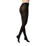 KUNERT Damen Strumpfhosen Soft Wool Cotton wärmend Black 0070 40-42