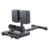 VEVOR Sissy Squat Maschine, multifunktionales Deep Sissy Squat Bench für Beinmuskeltraining, Faltbarer Kniebeugentrainer für Rumpf Taille Gesäß, Beintrainingsgerät für Heim-Fitnessstudio