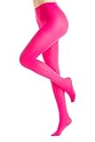 Damen Strumpfhose, Blickdicht, strumpfhose damen 80 den Total Comfort Strumpfhose winter mit weichem Griff (DE/NL/SE/PL, Alphanumerisch, L, XL, Regular, Regular, Fuchsie)