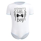 ABDL Body Männer Herren Overall Bodysuit Kurzarm T-Shirt Unterhemd Ouvert Body Männer Sportbody Druckknöpfe im Schritt Karikatur Gedruckt Einteiler Jumpsuit Playsuit Unterwäsche Nachthemd Weiß XL