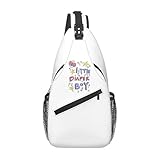 YERGFHJ Kleine Windel Junge ABDL Brusttasche Männer Sling Crossbody Rucksack Brusttasche Reise Wandern Tagesrucksack Umhängetasche