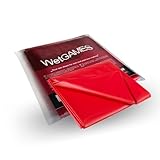 JOYDIVISION SexMAX WetGAMES Laken rot I Bettlaken 180 x 220 cm I PVC Laken für Partnerspiele & Massagen I Nässeschutz für Bett I waschbar bis 30°C I Bed Sheets waterproof