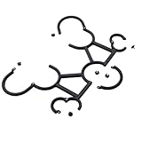 YXFHHY Sm Siamesisches Bondage-Rack Für Erwachsene Geteiltes Bein Weiblich Alternative Bondage-ausrüstung Bett-Bondage-folter-ausrüstung Für Gespaltene Beine Erotik Spreizstange Restraint Für Paare