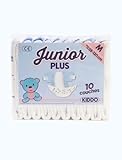 ABDL Kiddo Junior Plus Windeln, 10 Stück, 4500 ml (Medium, Blau)