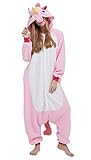 SAMGU Adult Pyjama Cosplay Tier Onesie Body Nachtwäsche Kleid Overall Animal Sleepwear Rosa L