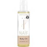 Naïf - Babyöl - für Baby und Kind - Mit Inhaltsstoffen auf natürlicher Basis - Vegan -Oil - Pflegeprodukte - Öl - Babymassage - 100ml