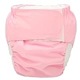 1 XL Erwachsene Stoffwindel Windel Harninkontinenz Tasche Wiederverwendbarer Einsatz Klettverschluss ABDL Age Play 26,7 Zoll bis 50,4 Zoll,H