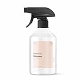 BOHORIA Raumspray Baby Powder 500 ml – Lufterfrischer ohne Aerosol, duftet nach Babypuder – sofort frischer, pudrig-warmer Duft für Zuhause, Bad & Babyzimmer (500 ml, Riecht wie Babypopo)