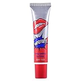 Matte Lip Gloss Peel Off Lip Gloss Langlebige wasserdichte Peeling Lippenstift 5 Farben verfügbar Sexy Rot