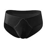 AMAZBEE Tucking Unterwäsche Vaginal Shaper für Pralle Vagina Hidden Gaff Slip für Transgender für Männer Crossdresser Panties Adult Erotic Panties (XL,Black)