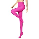 Libella bunte Strumpfhose Damen blickdichte Feinstrumpfhose für Damen Mikrofaser 80 DEN in Klassischen und Trendfarben Pink L