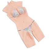 TEAYUYIM Silikon Bodysuit Silikon Brustplatte knielanges Modell Weiblich Realistische Fake Brüste für Crossdresser Cosplay