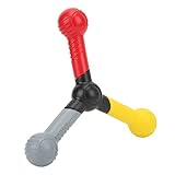 WOHPNLE Hand Augen Koordinationstraining, Lederreaktionstraining, Speed Training Bar zur Verbesserung Dreieckiges Design Reflextraining Tragbares Koordinationstraining für Outdoor, Büro
