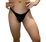 Transgender-Unterwäsche, Tucking Gaff, Trans Höschen, Trans-Unterwäsche den Penis zu verstecken, Transgender Höschen, Hiding gaff, Travestit tanga, Unterwäsche für transgender (Blau, L) (Schwarz, S)