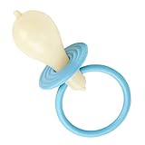 W WIDMANN MILANO Party Fashion 67782 - Riesenschnuller mit Sound, Blau, Maxinuckel, Riesenbaby, Kostüm Baby, Accessoire, Mottoparty, Karneval