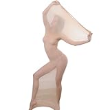 RUIBAVYA Damen Bodystocking Ganzkörper-Strümpfe Nahtlose Ultra-Dünne Elastische Männer und Frauen Sexy Strumpfhose Nylon Catsuit