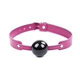 BDSM Spielzeug Gag Knebel Extrem Fetisch SM Mundknebel Bondage Knebelball Sklave Femdom Erotik Spiele Mund Plug Ball Gag,Pink