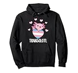 Transgender Happy Axolotl LGBTQ Trans Pride Gleichheit Pullover Hoodie