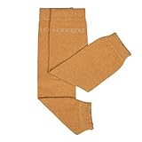 Hoppediz Babystulpen aus Kashmir / Merinowolle, Baby Leg Warmers, Einheitsgröße, gold