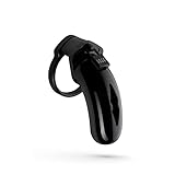 LOCKDOWN Keuschheitsgürtel – Keuschheitsgürtel Mann Extrem um deinen Penis zu sperren - Geben Sie Ihrem Partner die Kontrolle - Großformat (Innenlänge 10,00 cm / ⌀ 3,70 cm) - Schwarz