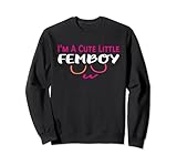 I'm A Cute Little Femboy Funny Aesthetic Sissy Femboy Sweatshirt