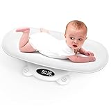 Ellie Digitale Babywaage Kinder Waage Wiegen Neugeborenen Babys Säuglingswaage Tragfähigkeit 120Kg, Tierwaage verwendbar, Gewicht alle Familie