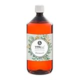 VitaFeel Rizinusöl 1 Liter - 100% reines kaltgepresstes Öl, nativ Ph. Eur., Wimpern Serum, Haaröl, natürliche Haarpflege