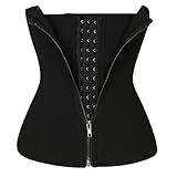 HTTDSLF Waist Trainer, Unterbrust Korsage, Korsett, Shapewear, Body Shaper Damen Bauchweg