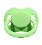 Landofgenie Adult Pacifier Großer Saugerschild Schnuller für Erwachsene Grün - Knochenmodelle