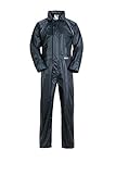 Planam 1448052 Outdoor-Aqua-Regenoverall, marineblau, Größe L