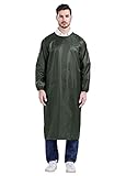 Nanxson(TM Unisex Wasserdicht Langarm Küche Kochen Schürze Overall Latzschürze CF3015 (Armeegrün)