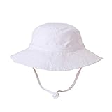 Generisch Babykleidung Jungen Sommer Baby Mütze Mädchen Eimer Sonnenschutzmittel Kleinkindermütze Kinder Jungen Mütze Baby Feste Hat Adult (D, 0-3 Months)