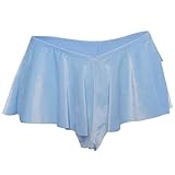 Ruffen Sissy -Rock, weiche, atmungsaktive sexy Sissy -Dessous für Männer, elastische Sissy -Outfits für Männer, Modemenschen Rocktangs für den Valentinstag, Hochzeit, Flitterwochen, sexy Sissy -Desso