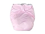 Haian Inkontinenz AIO PVC-Windeln für Erwachsene (XL-XXL, Babyrosa)