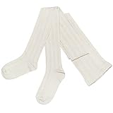 Weri Spezials Damenstrumpfhose Tracht Zopfmuster Volk Tanzstrumpfhose ökologische Baumwolle (40-42, Latte Bergstrümpfe)