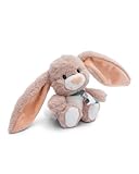 NICI Kuscheltier Hase Fjella 20cm braun - Stofftier aus weichem Plüsch, niedliches Plüschtier zum Kuscheln und Spielen, für Kinder & Erwachsene, tolle Geschenkidee - 61282