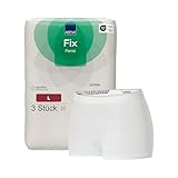 ABENA Fixierhosen Super 3er-Pack, Größe L, OEKO-TEX zertifizierte Fixierhosen für Wochenbett- oder Inkontinenzeinlagen. Nahtlos, atmungsaktiv und waschbar. Postpartale Unterhosen.