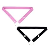 BEWISH Neuer Peniskäfig Fester Hilfsriemen Cock Cage Chastity Belt Peniskäfig Keuschheitsgürtel Set Zubehör Anti-Fall Hilfsgürtel Verstellbares Seil für Männer Keuschheit Penis Käfig C