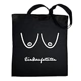Looty Baumwolltasche mit Motiv - Penis Tasche/Beutel - Lustige Baumwolltasche - Witziges Geschenk für Männer und Frauen für JGA, Geburtstag, Party Penis Geschenkidee (Einkaufstüten)