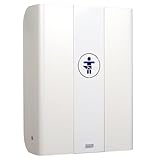 KEMMLIT Wickeltisch Pamplona Weiß/Timkid Kawaform midi- klappbar als Wandwickeltisch, Formholz, inkl. Wickelauflage (Weiß)