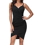 GRACE KARIN Vintage Kleider Damen Knielang Rockabilly sexy cocktailkleid CL1151-1 L