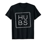 Hubs Ehemann Hochzeitstag Ehemann Geometrische Kunst Hubs T-Shirt